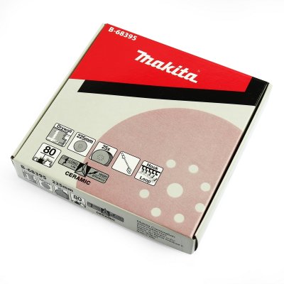 กระดาษทรายกลม MAKITA 9" รุ่น DLS800 (#80/#120/#180)