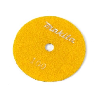 อะไหล่แผ่นขัดเพชรเงาแกรนิต MAKITA รุ่น D-15590 เบอร์ #100 ขนาด 100MM สำหรับ PW5001C