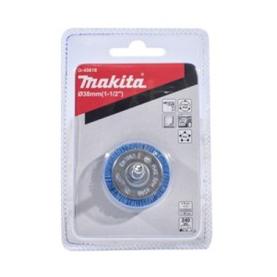 ล้อแปรงไนลอนละเอียด สีฟ้า #240 MAKITA รุ่น MPD-45618 (38/50/63/75/100MM)