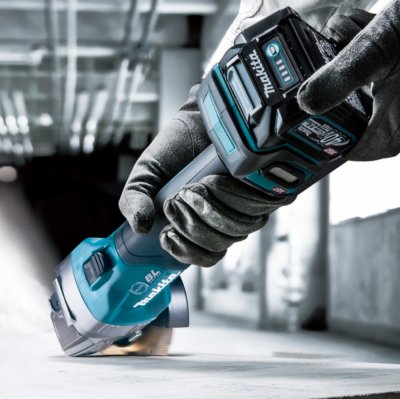 เครื่องเจียรไร้สาย 40V 4 นิ้ว SLIDE เบรก MAKITA รุ่น GA003GZ