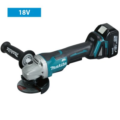 เจียรไร้สาย สวิตช์บีบ 4 นิ้ว 18V แบต+แท่นชาร์จ MAKITA รุ่น DGA408RTE