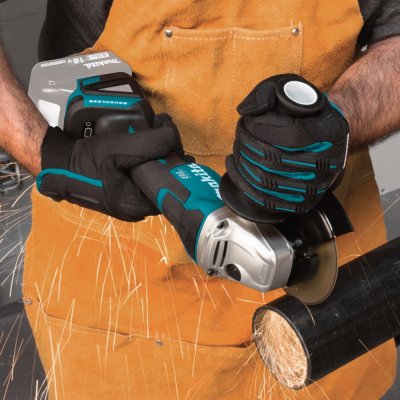 เจียรไร้สาย สวิตช์บีบ 5 นิ้ว 18V (ไม่รวมแบตเตอรี่) MAKITA รุ่น DGA508Z