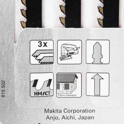 ใบเลื่อยจิ๊กซอ B-60 / B-61 MAKITA รุ่น MP000568 (3 ใบ/แพ็ค)
