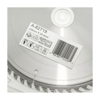 ใบเลื่อยวงเดือนคาร์ไบด์ตัดไม้ MAKITA รุ่น MP004220 ขนาด 9-16 นิ้ว 60 ฟัน