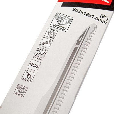 ใบเลื่อยเลื่อยชัก 6-10T (5 ใบ/แพ็ค) สำหรับ JR3050T MAKITA รุ่น B-05153