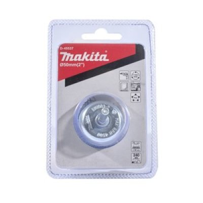 แปรงไนลอนถ้วยละเอียด สีฟ้า MAKITA รุ่น MPD-45537 (50MM/63MM/75MM)