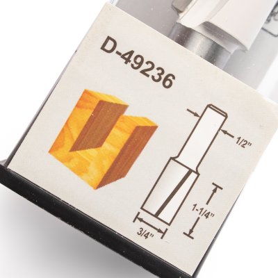 ดอกตรงยาว (2 คม) ก้าน MAKITA รุ่น MPD-49236 (3/4" 2-7/8" 1/2"–23/32" 2" 1/4")