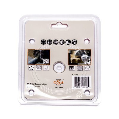 ใบตัดเพชร Vacuum Brazed งานกู้ภัย 5"/7"/9"/14" MAKITA รุ่น B-55310