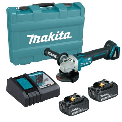 เจียรไร้สาย 4 นิ้ว 18V-BL ชุด 5AH MAKITA รุ่น DGA404RTE