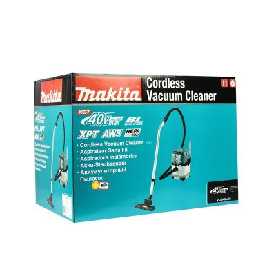 เครื่องดูดฝุ่นไร้สายชนิดแห้ง เคาะฝุ่น 40V 15L MAKITA รุ่น VC004GLZ01