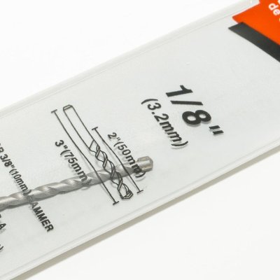 ดอกเจาะปูนก้านตรง MAKITA รุ่น D-24309-D-24496 ขนาด 1/8"-1"(3.2-25มม.)