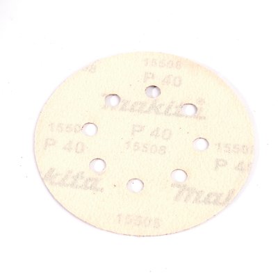 กระดาษทรายกลม MAKITA รุ่น D-54499 5" #40 / D-54639 6" #150 (10 ใบ)