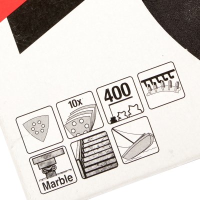 กระดาษทรายขัดหิน สีดำ MAKITA #400-#600 10 แผ่น รุ่น TM3000C