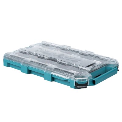 กล่องเครื่องมือ MAKTRAK ขนาด LOW ฝาใส MAKITA รุ่น P-91051
