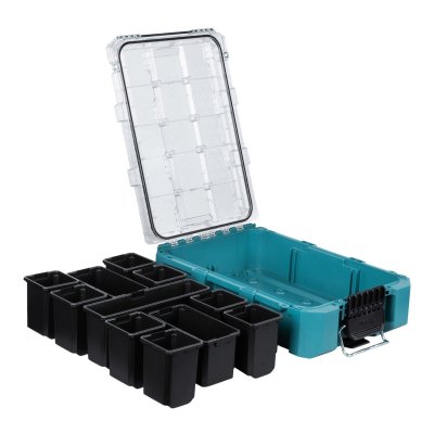 กล่องเครื่องมือ MAKTRAK ขนาด M ฝาใส MAKITA รุ่น P-91045