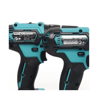 ชุดคอมโบสว่านกระแทก-ไขควงกระแทกไร้สาย MAKITA 12V รุ่น CLX228X1 (HP333DZ+TD110DZ)