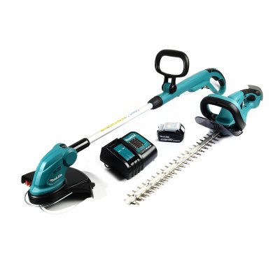ชุดคอมโบเครื่องมือไฟฟ้าไร้สาย MAKITA 18V DUR181Z+DUH523Z พร้อมแบต 3.0AH และแท่นชาร์จ รุ่น DLX2051S