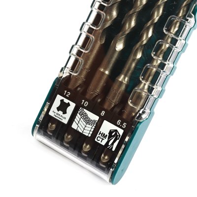 ชุดดอกสว่าน SDS MAKITA กล่องใส รุ่น D-74728 (4 ดอก/ชุด)