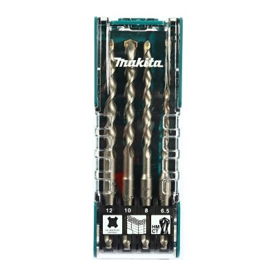 ชุดดอกสว่าน SDS MAKITA กล่องใส รุ่น D-74728 (4 ดอก/ชุด)