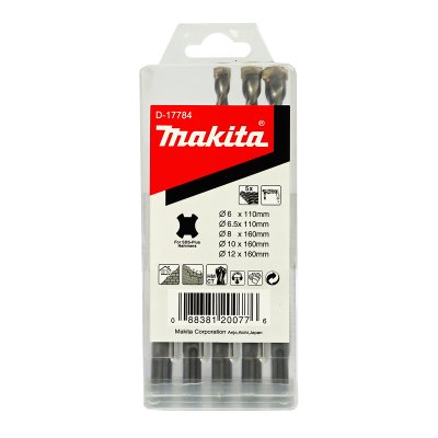 ชุดดอกสว่าน SDS MAKITA รุ่น D-17784 (5 ดอก/ชุด)