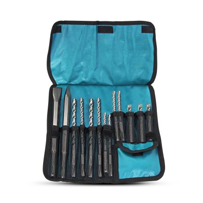 ชุดดอกสว่าน+ดอกสกัด SDS MAKITA รุ่น D-70895 (13 ดอก/ถุงผ้า)