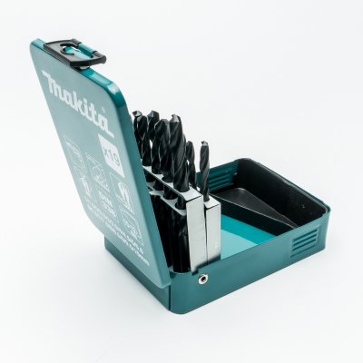 ชุดดอกสว่านเจาะเหล็กสีดำ MAKITA รุ่น D-54081 (19 ดอก)