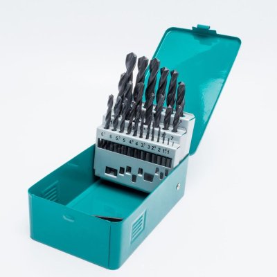 ชุดดอกสว่านเจาะเหล็กสีดำ MAKITA รุ่น D-54097 (25 ดอก)