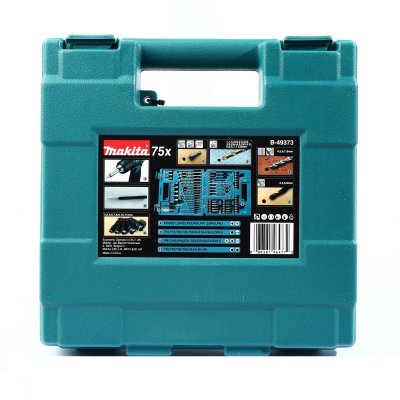 ชุดดอกสว่านและดอกไขควง 75 ชิ้น MAKITA รุ่น B-49373