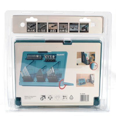 ชุดดอกสว่านและดอกไขควงรวม 33 ชิ้น MAKITA รุ่น B-49389 (กล่องแท็บเล็ต)