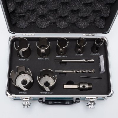 ชุดดอกเจาะโฮลซอคาร์ไบด์ MAKITA 10 ชิ้น (ขนาดเล็ก) พร้อมกล่อง รุ่น D-51281