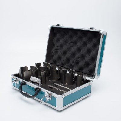 ชุดดอกเจาะโฮลซอคาร์ไบด์ MAKITA 10 ชิ้น (ขนาดใหญ่) พร้อมกล่อง รุ่น D-51297