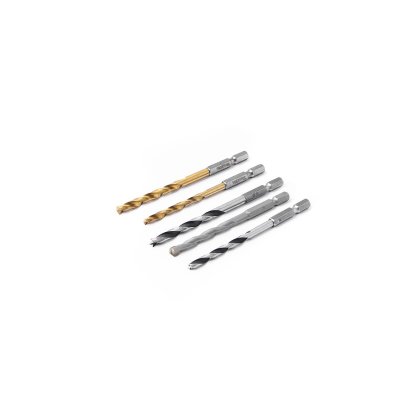 ชุดดอกเจาะไม้ เหล็ก ปูน ก้านหกเหลี่ยม MAKITA รุ่น D-31522 (5 ดอก)