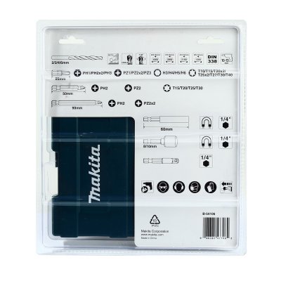 ชุดดอกไขควง 38 ชิ้น พร้อมกล่อง MAKITA รุ่น B-54106