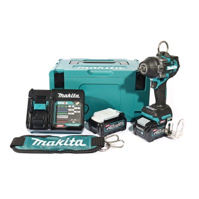ชุดบล็อกไร้สาย 40V 1/2 นิ้ว MAKITA รุ่น TW007GM204 (แบตครบชุด)