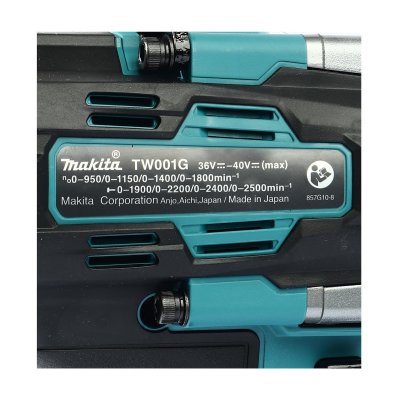 ชุดบล็อกไร้สาย 40V 3/4 นิ้ว MAKITA รุ่น TW001GM204 (แบตครบชุด)