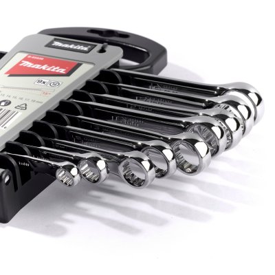 ชุดประแจแหวนข้างปากตาย MAKITA 8-18 มม. (9 ชิ้น) รุ่น MPB-65539