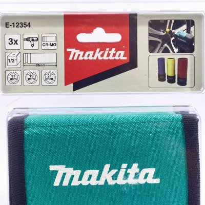 ชุดลูกบล๊อก ถอดล้อ แกน MAKITA รุ่น MPE-12354 1/2" 3 ชิ้น/ชุด