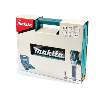 ชุดลูกบล๊อกลมยาว MAKITA 1/2" รุ่น MPB-52308 10-32 มม. 14 ชิ้น