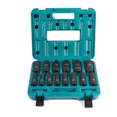 ชุดลูกบล๊อกลมยาว MAKITA 1/2" รุ่น MPB-52308 10-32 มม. 14 ชิ้น
