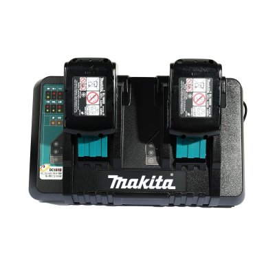 ชุดแบตเตอรี่ MAKITA BL1860B X4 + DC18RD + กล่องเครื่องมือ รุ่น MKP3PG184