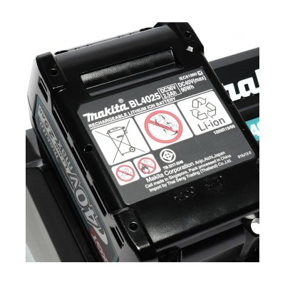 ชุดแบตเตอรี่+แท่นชาร์จ MAKITA 40V BL4025x2 + DC40RA + BOX