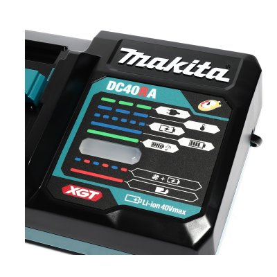 ชุดแบตเตอรี่+แท่นชาร์จ MAKITA 40V BL4040x2 + DC40RA + BOX
