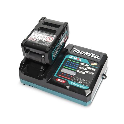 ชุดแบตเตอรี่+แท่นชาร์จ MAKITA 40V BL4040x2 + DC40RA + BOX