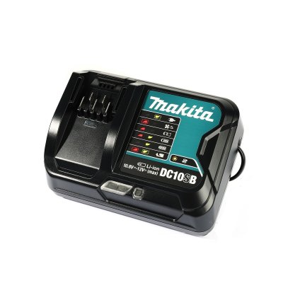 ชุดแบตเตอรี่และแท่นชาร์จ MAKITA 12V รุ่น MKP1SM122 (BL1041B x2 + DC10SB + กล่อง MAKPAC)
