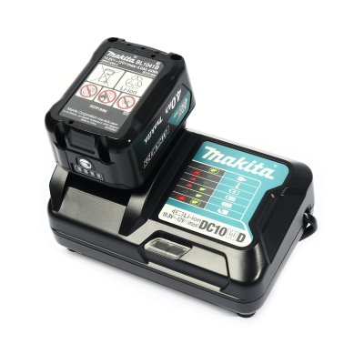 ชุดแบตเตอรี่และแท่นชาร์จ MAKITA 12V รุ่น MKP1WM122 (BL1041B x2 + DC10WD + กล่อง)