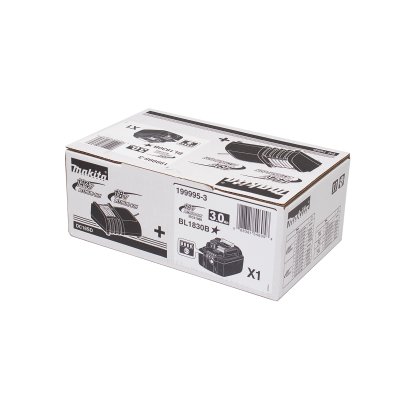 ชุดแบตเตอรี่และแท่นชาร์จ MAKITA 18V รุ่น BL1830B + DC18SD