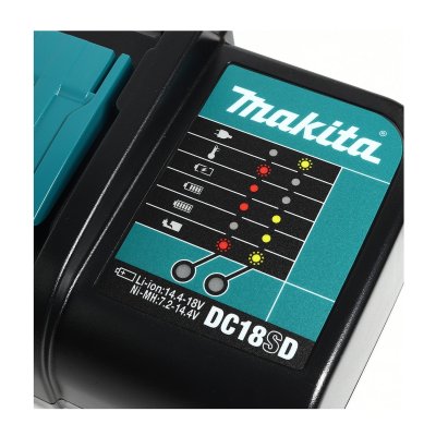ชุดแบตเตอรี่และแท่นชาร์จ MAKITA 18V รุ่น BL1830B + DC18SD