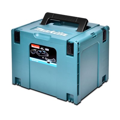 ชุดแบตเตอรี่และแท่นชาร์จคู่ MAKITA รุ่น MKP4PT1831 (BL1850B x3 + แท่นชาร์จ DUO + เครื่องเจียร DGA)