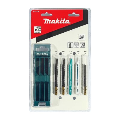 ชุดใบเลื่อยจิ๊กซอว์ 10 ใบ เกรด SUP พร้อมกล่อง MAKITA รุ่น B-44426