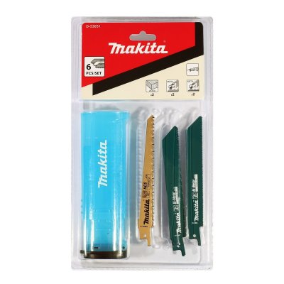 ชุดใบเลื่อยชัก 6 ใบ MAKITA รุ่น D-53051